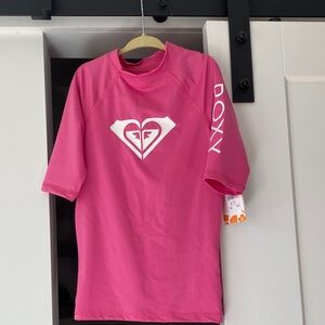 Roxy Kids Fuchsia Rash Guard